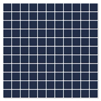 Mosaik Klinker Mosaicos Azul Oscuro Blå Matt 32x32 (3x3) cm